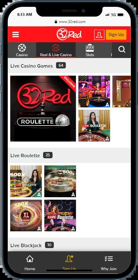 32red live casino